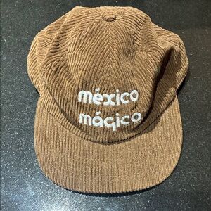 Brown México Mágico Corduroy Hat